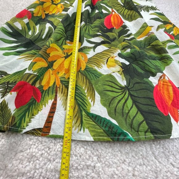 Farm Rio White Cocoa Forest One Shoulder Dress - Picture 15 of 16